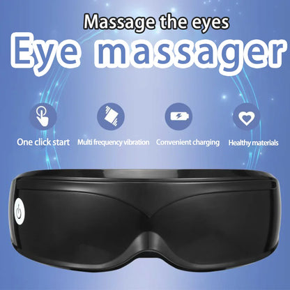 Eye Massager with 9 Modes & Multi-Frequency Vibration – 22-Magnet Therapy for Eye Health