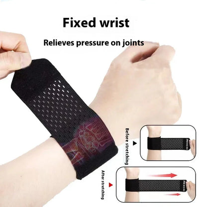 High-Quality Elastic Hand Bandage — Sport Wristband Support Brace Wrap for Gym, Carpal Tunnel, and Injury Prevention