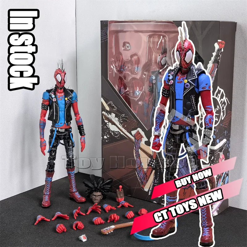 Ct Toys Spiderman Mafex 143 Ben Reilly Comic Version – The Amazing Spider-Man Anime Action Figure, Collectible Toy Gift