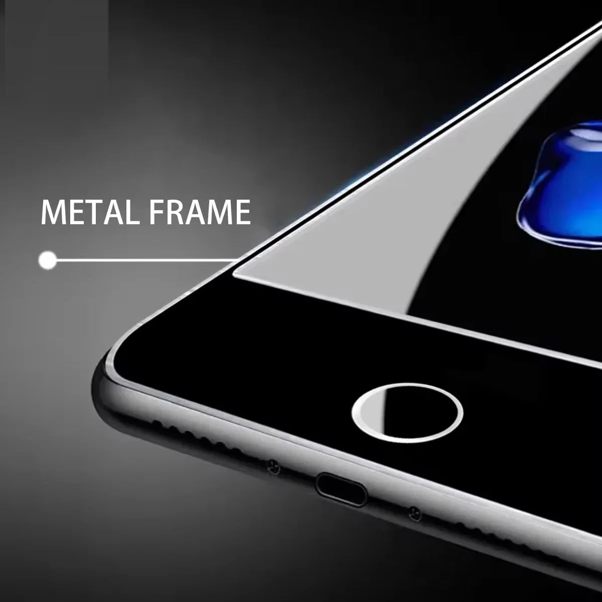 5PCS Tempered Glass Screen Protector for iPhone 7/8/6/6S Plus & SE 2020/2022