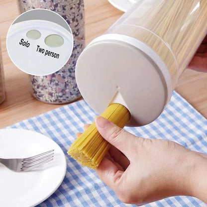 Food-Grade Noodles Sealed Can - Quantitative Divided Kitchen Storage Box - Practical Kitchen Accessories for Organization