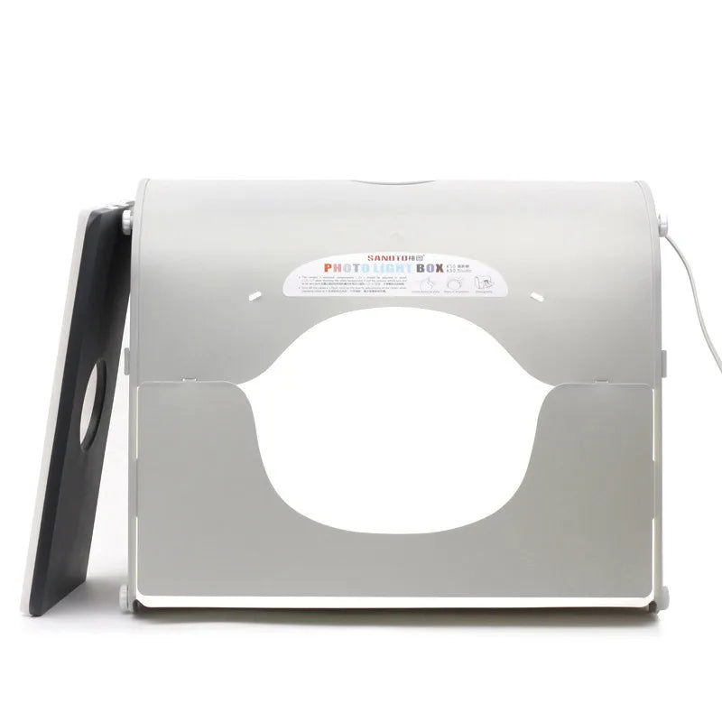 SANOTO LED Photograph Lightbox – Dimmable Photo Studio Softbox for Manicure & Tabletop Shooting