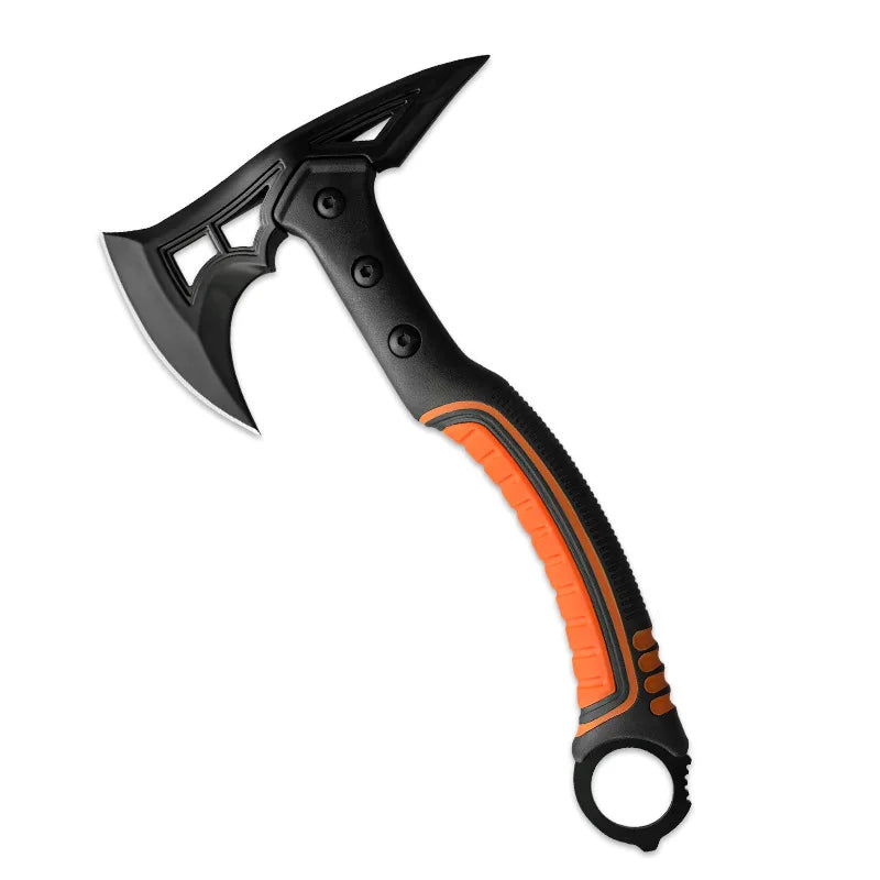 Lightweight Shock-Absorbing Axe – Steel Blade for Outdoor Camping, Tree Cutting, Woodworking, Firefighting & Mountain Use