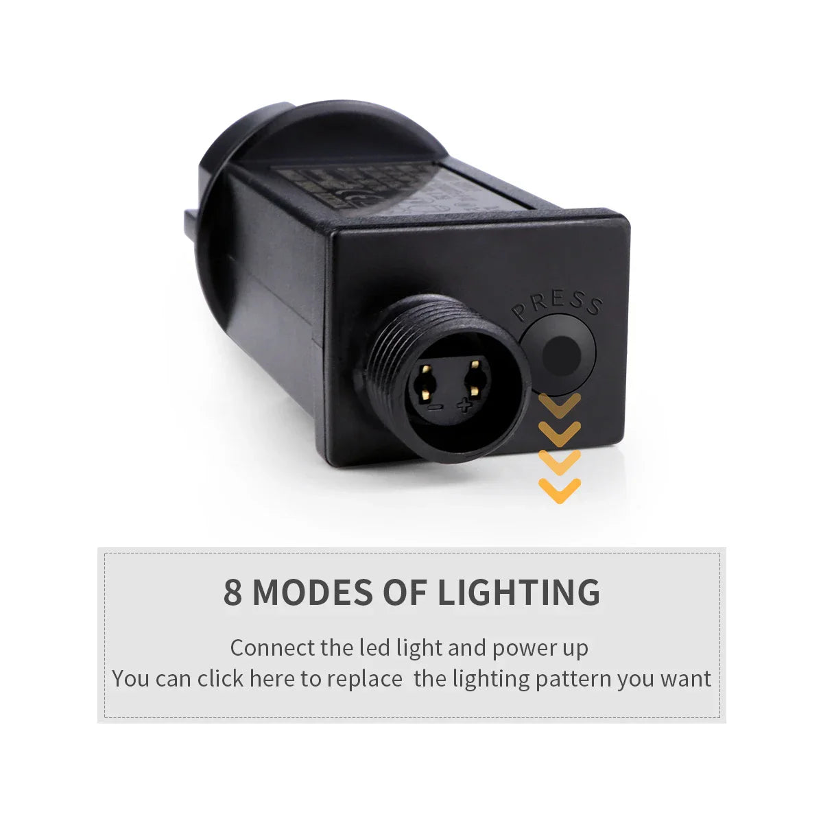 Outdoor LED String Lights — Waterproof Christmas & Fairy Garland for Garden, Home, and Holiday Party Decor