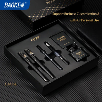 BAOKE T18 Luxury Fountain Pen & Roller Pen Set – Exquisite Gift Set