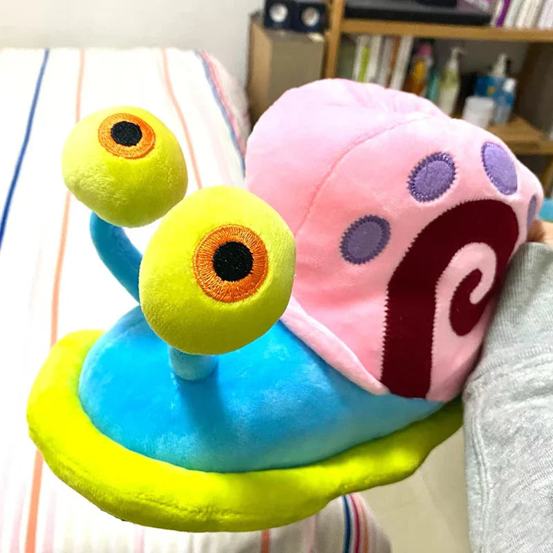 Funny Snail Cartoon Slippers – Warm Cotton Indoor Anti-Slip Shoes for Men & Women Winter