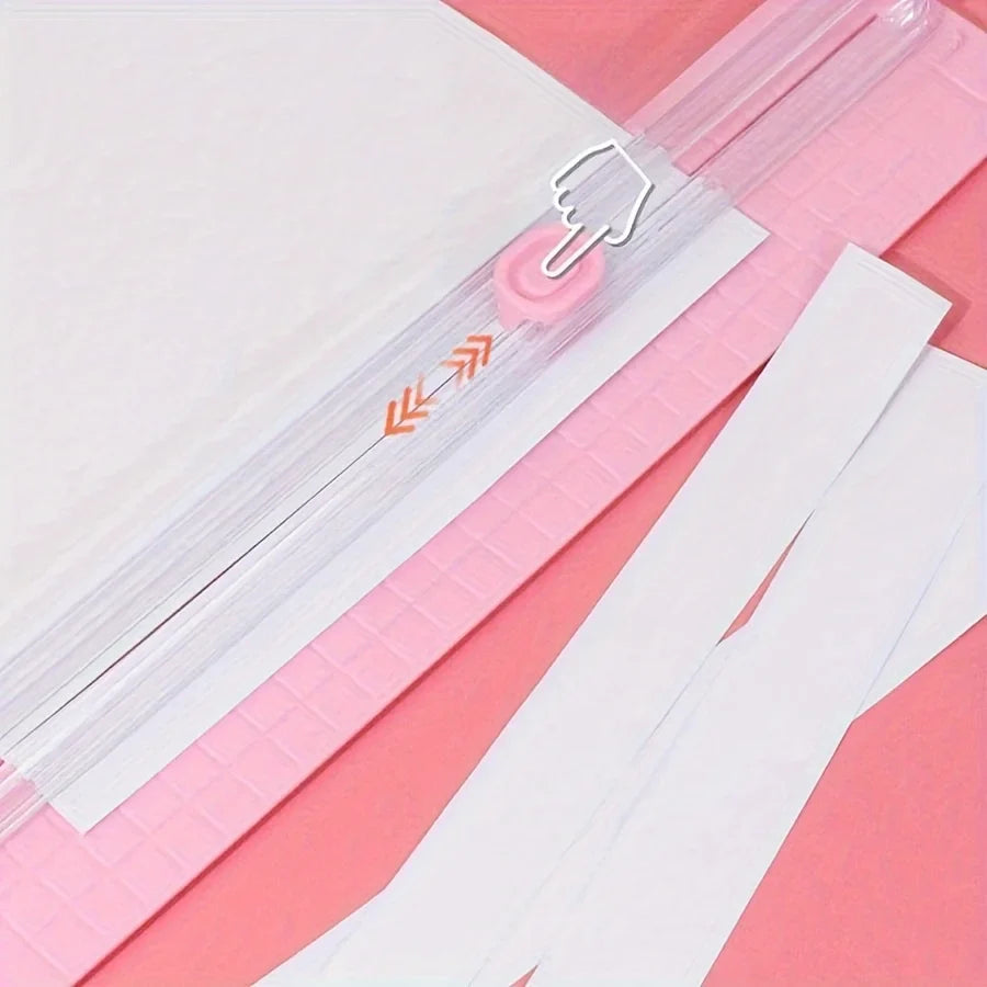 Portable A3/A4 Paper Cutter Trimmer – Manual Cutting Tool for School, Home, and Office, Durable Plastic Design