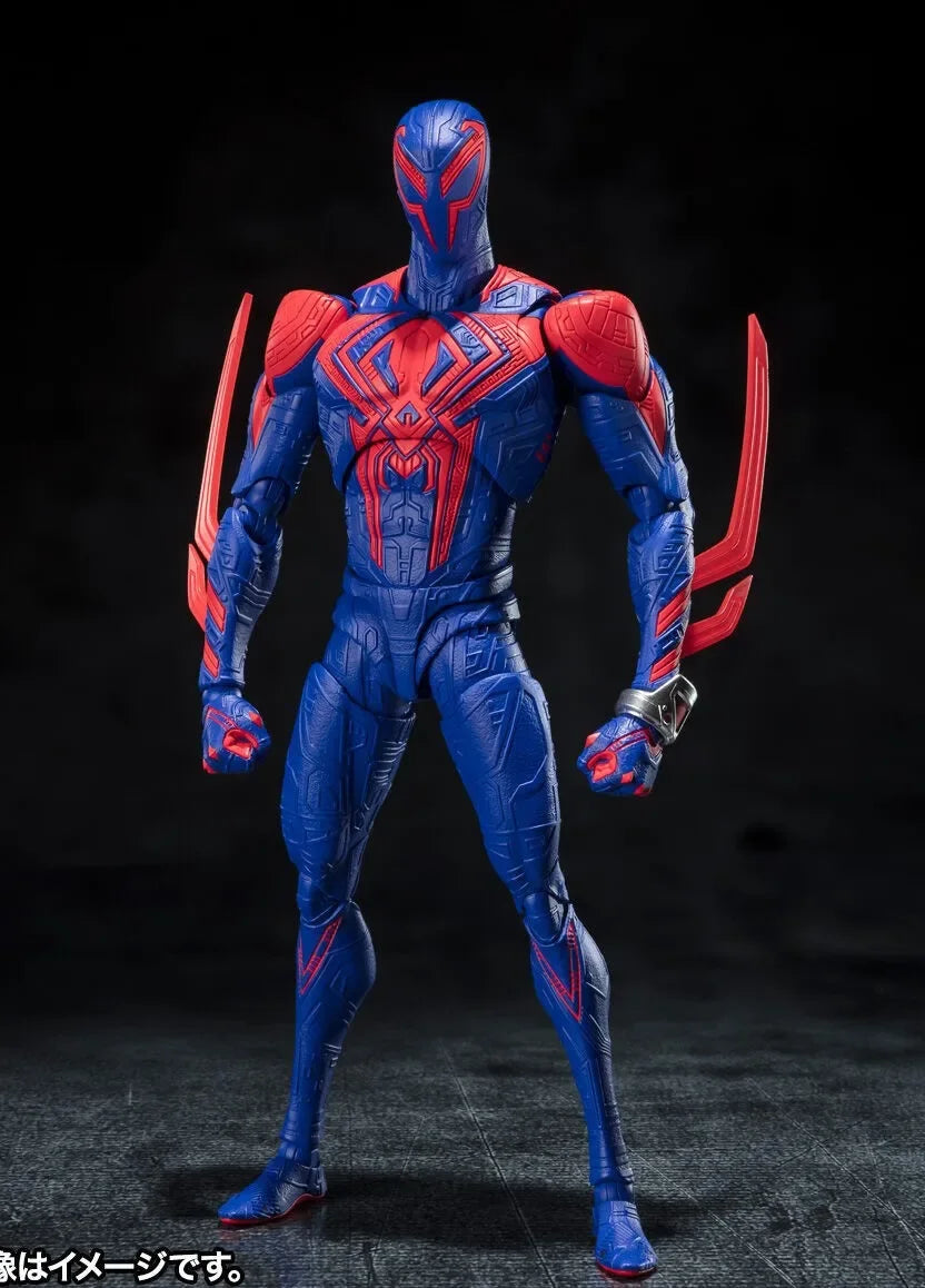 CT Spider-Man 2099 S.H.Figuarts – Across the Spider-Verse Part One Anime Action Figure Model Toy Gift