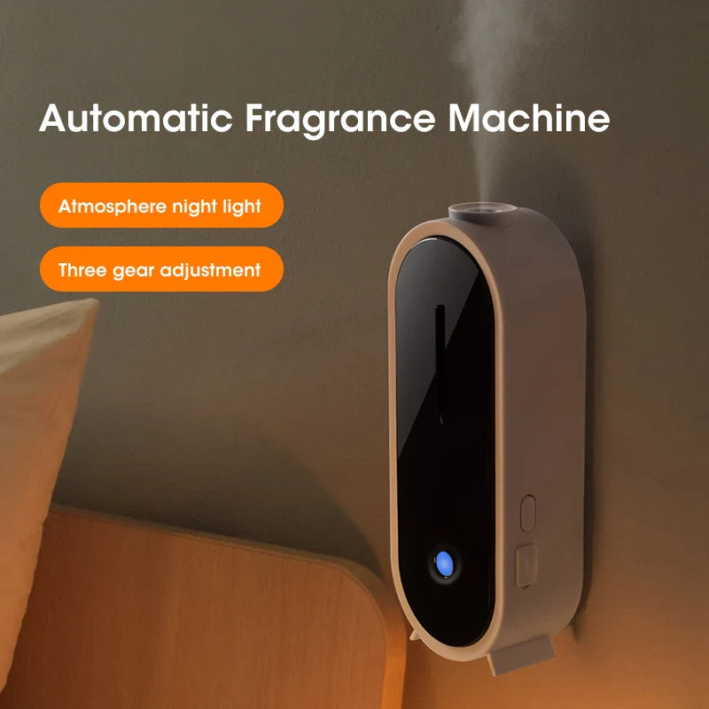Ultrasonic Aromatherapy Diffuser - Portable Air Purifier & 50ml Essential Oil Fragrance Atomizer for Home Use