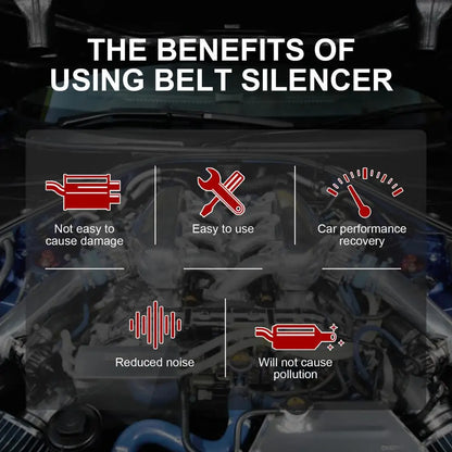 100ml Car Belt Noise Spray – Engine Belt Silencer & Lubricant for Prolonging Belt Life