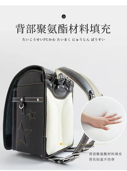 Fashion School Backpack for Boys & Girls – Japanese Style Large Capacity Kids Student Book Bag