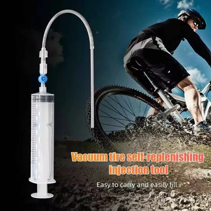 Tubeless Tyre Injector RL225 — Bicycle Sealant Injection Tool for MTB & Road Bikes
