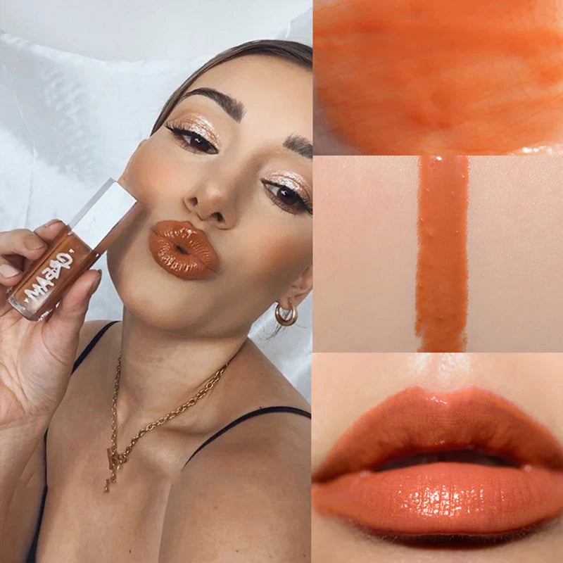 FB Gloss Bomb Cream Lip Gloss | High Shine, Glitter, Moisturizing Plumper, Long-Lasting Liquid Lipstick 9ml