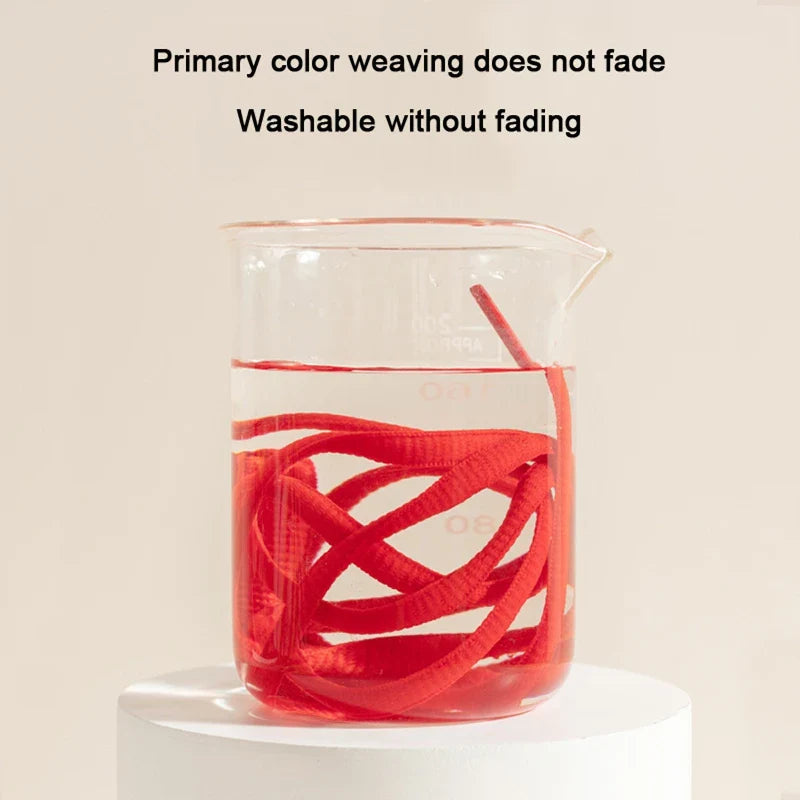 Oval & Semicircle Sneakers Shoe Laces – Classic Woven Round Shoelaces for Adult Unisex Casual & Sports Shoes