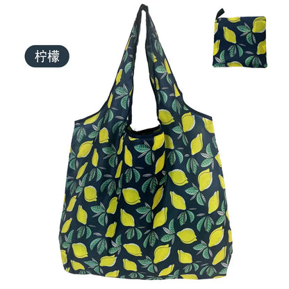 Eco-Friendly Foldable Reusable Shopping Bag – Portable Heavy-Duty Tote Shoulder Bag for Grocery, Travel & Daily Storage Fashion Handbag