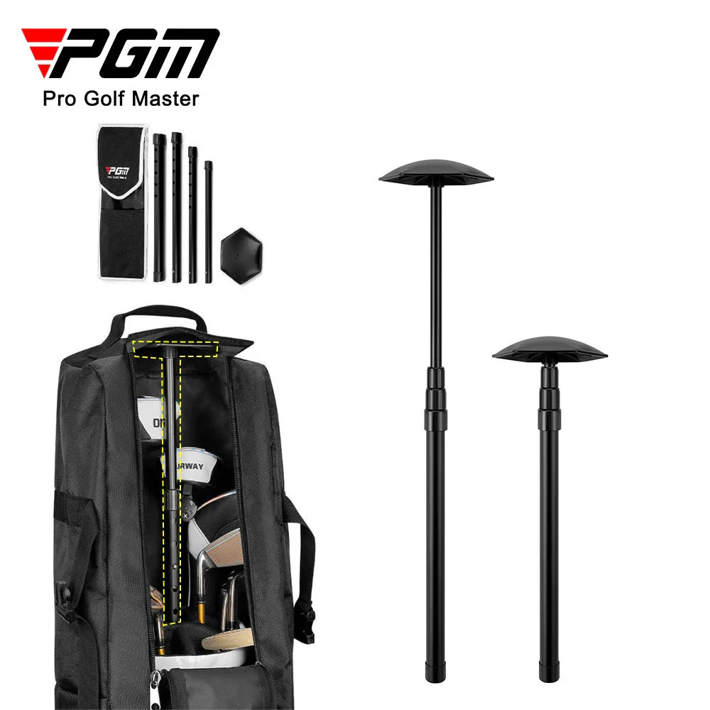 PGM Golf Bag Support Rod - 4-Section Adjustable Length, Anti-Deformation Protection for Bags, Universal ZJ015