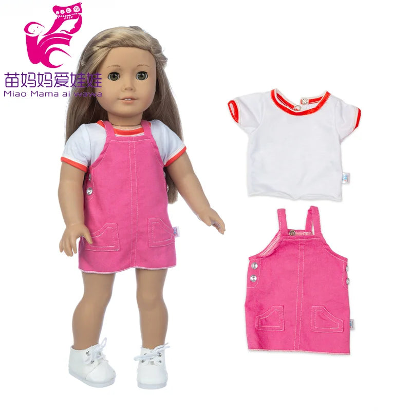 Baby Doll Bikini Outfit — Fits 43cm Born Bebe and 18-Inch American Dolls, Doll Clothes Set