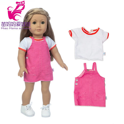 Baby Doll Bikini Outfit — Fits 43cm Born Bebe and 18-Inch American Dolls, Doll Clothes Set