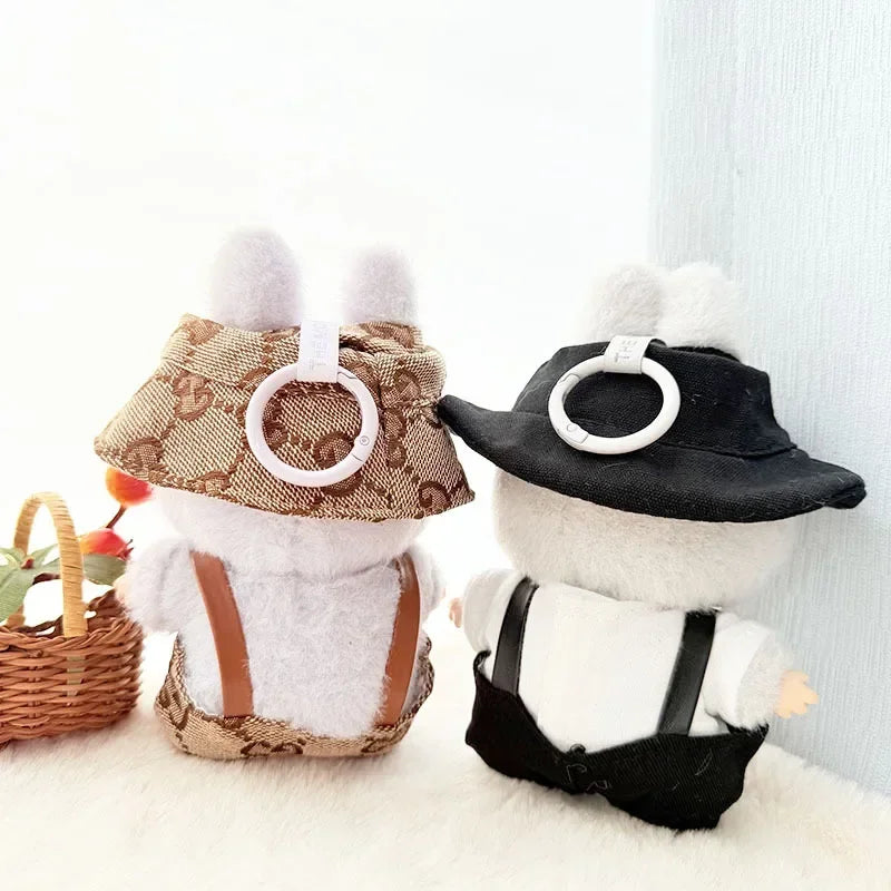 Anime Labubu Doll Clothes — Fashion Overalls for Labubu Idol V1/V2, 15/17cm Plush Doll Clothing Accessories, In Stock
