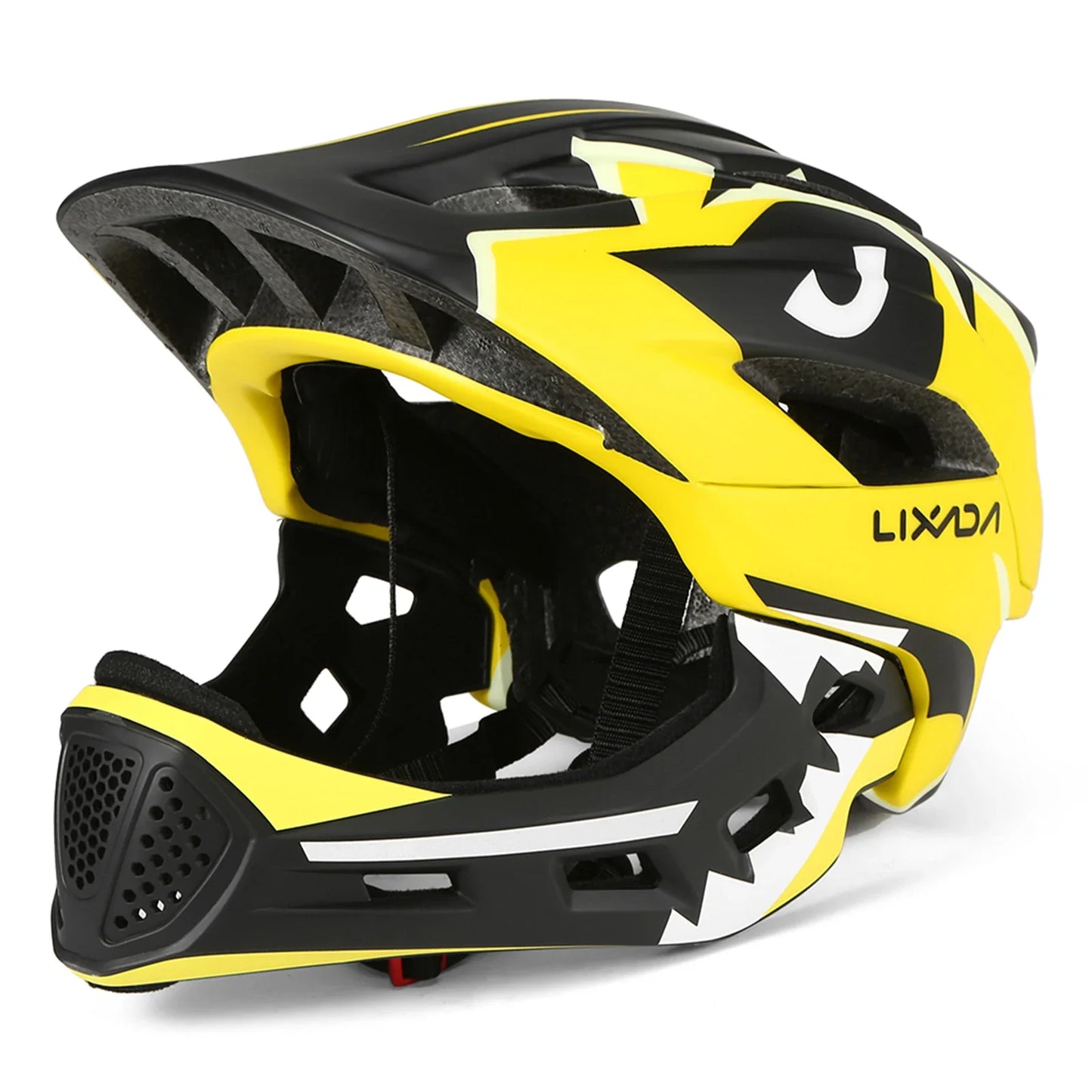 Kids Detachable Full Face Bike Helmet - Child Cycling, MTB, Skateboarding, Roller Skating & Motorcycle Sports Helmet