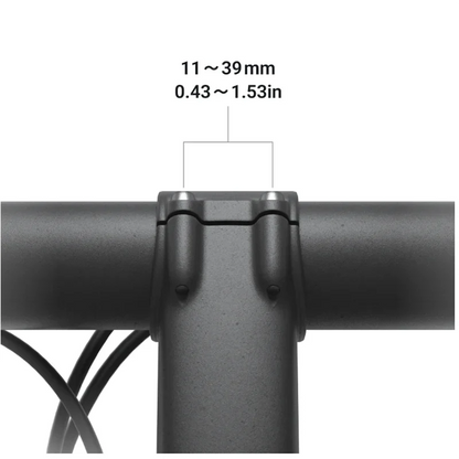 Original Bike Computer Mount for Insta360 X5/X4/X3/ACE – Aluminum Handlebar Clamp Bracket