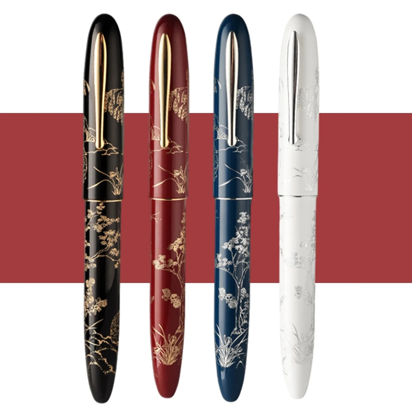 Hongdian N23 Rabbit Year Limited Edition Fountain Pen – Gold Carving High-End Writing Pen for Students & Office Gifts