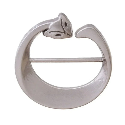 Scarf Buckle & Ring – Shawl, T-Shirt, Waist Clip Brooch, Silk Clasp Fashion Jewelry Accessory