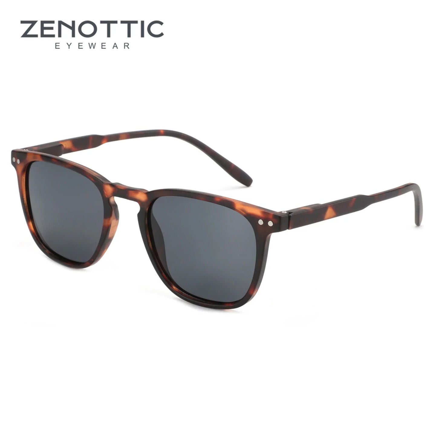 ZENOTTIC Retro Small Round Polarized Sunglasses – Lightweight Vintage UV400 Shades for Men & Women
