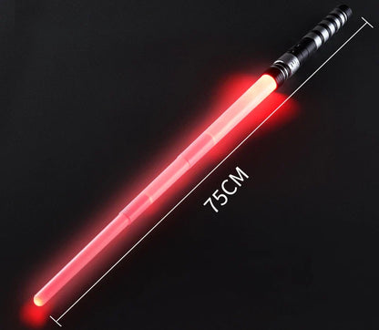 REikirc 75cm RGB Lightsaber – 2 in 1 7 Color Light Sword Toy for Kids & Parties