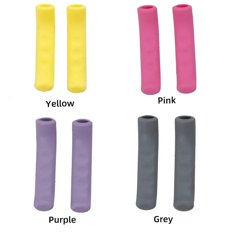 MEROCA 1Pair Silicone Bike Brake Lever Grips: Protective Handle Covers for Bicycle Brake Levers - Bicycle Accessories