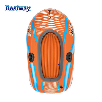 Bestway 1–3 Person Heavy Duty Inflatable Kayak PVC Rafting Adventure Boat for Outdoor Water Sports & Fishing