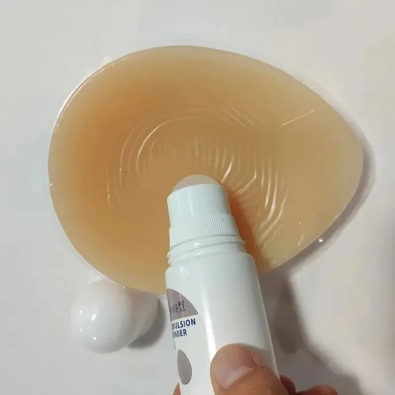 Gold Elephant Silicone Chest Stickers – Invisible Emulsion Binder Glue for Crossdressers