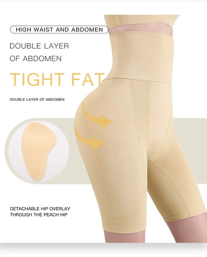 Women’s Butt Lifter Shapewear Shorts – Hip Enhancer Body Shaper with Waist & Belly Control