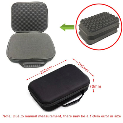 DIY Foam Hard Carry Case Storage Bag – Shockproof Travel Zipper Organizer for Camera & Outdoor Tool Accessories