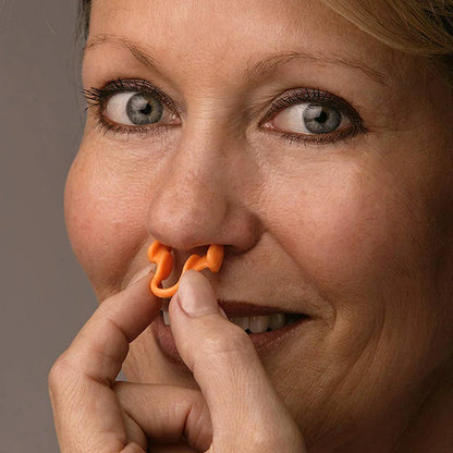 Anti-Snore Nasal Dilator - Silicone Nose Clip for Better Breathing & Sleep Aid, Stop Snoring Device