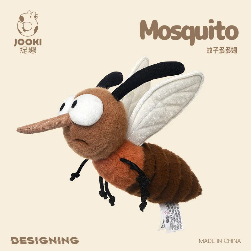 Insect Series Plush Toys – Cute Realistic Dragonfly, Bee, Cockroach & Firefly Stuffed Animals for Kids