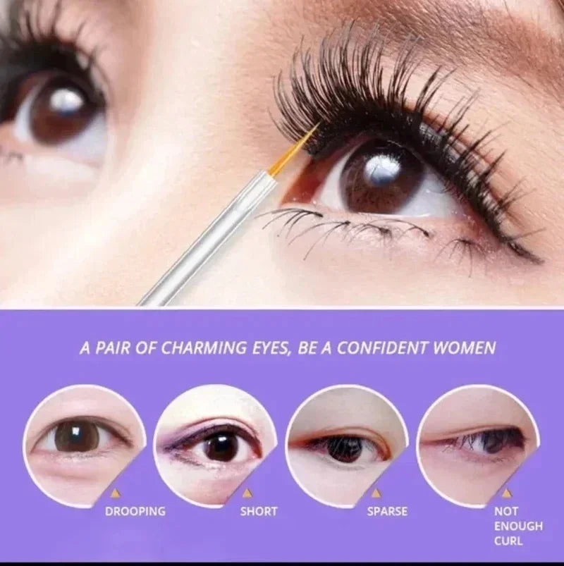 Fast Growth Eyelash Serum – Lengthening, Thicker Lashes, Natural Curling & Lash Lifting Care Product