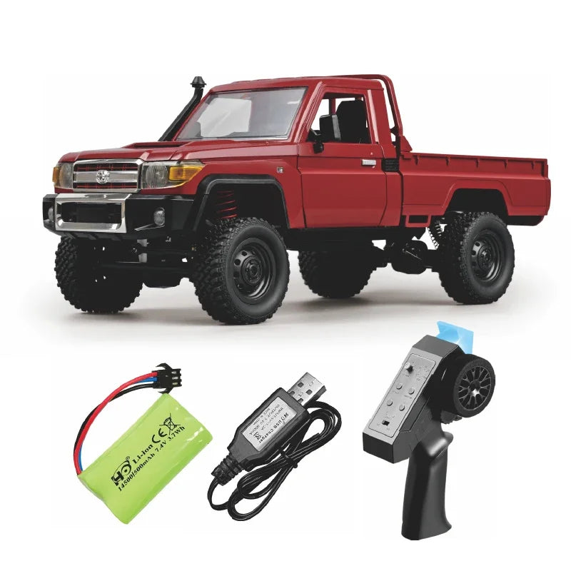 MN82 Pro RC Off-Road Vehicle — 1:12 Scale 4WD Climbing Car for Toyota LC79 Simulation