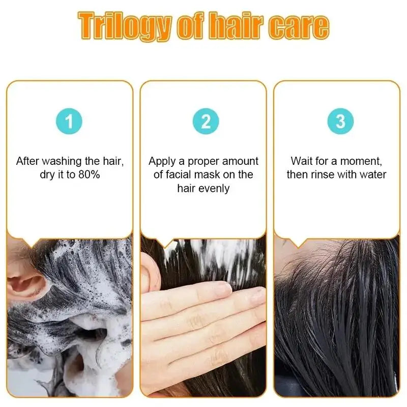 Keratin Hair Mask - 5-Second Repair Treatment for Damaged, Frizzy, Soft & Shiny Hair