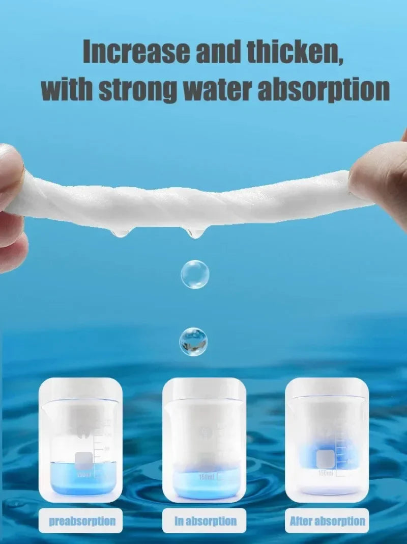 100pcs Reusable Thickened Face Towels – Soft Cotton Makeup Remover Pads