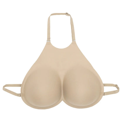 Fake Boobs Breastplate — D Cup Silicone Breast Forms for Transgender, Crossdresser & Drag Queen