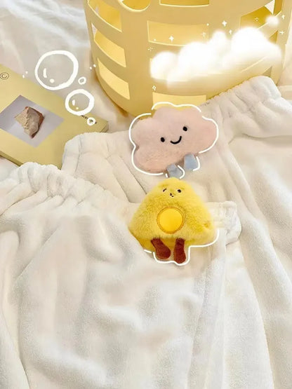 Cute Cartoon Wearable Bath Towel – Large Absorbent Quick-Dry Skirt Wrap for Women