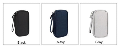 Waterproof Travel Cable Organizer Bag – Portable Digital Storage Pouch for Electronic Accessories