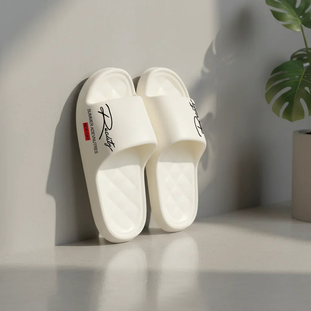 Men’s EVA Summer Slippers – Lightweight Soft Anti-Slip Indoor & Outdoor Casual Home Shoes with Innovative Design