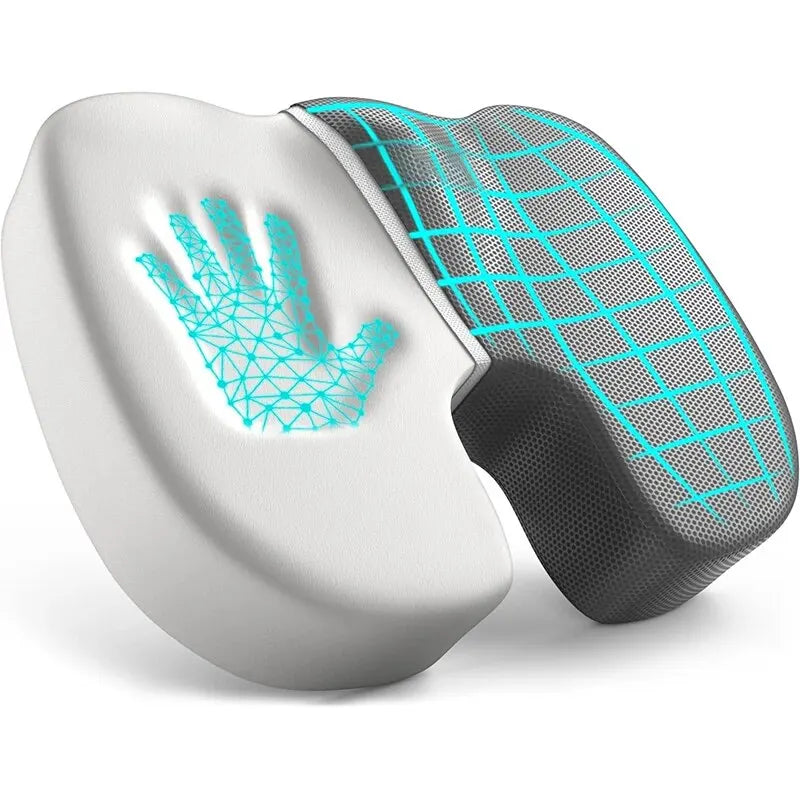 Ergonomic Memory Foam Seat Cushion – Hemorrhoid & Office Chair Support for Sedentary Comfort