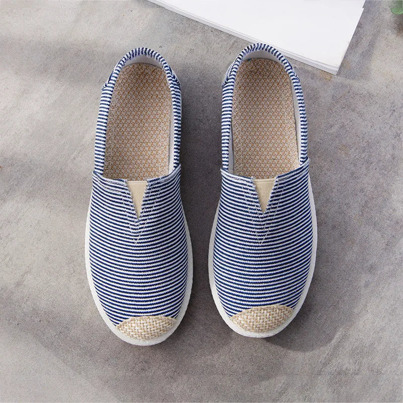 Women’s Summer Mesh Flat Shoes - Breathable Lightweight Slip-On Loafers & Casual Comfort Sneakers