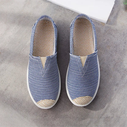 Women’s Summer Mesh Flat Shoes - Breathable Lightweight Slip-On Loafers & Casual Comfort Sneakers