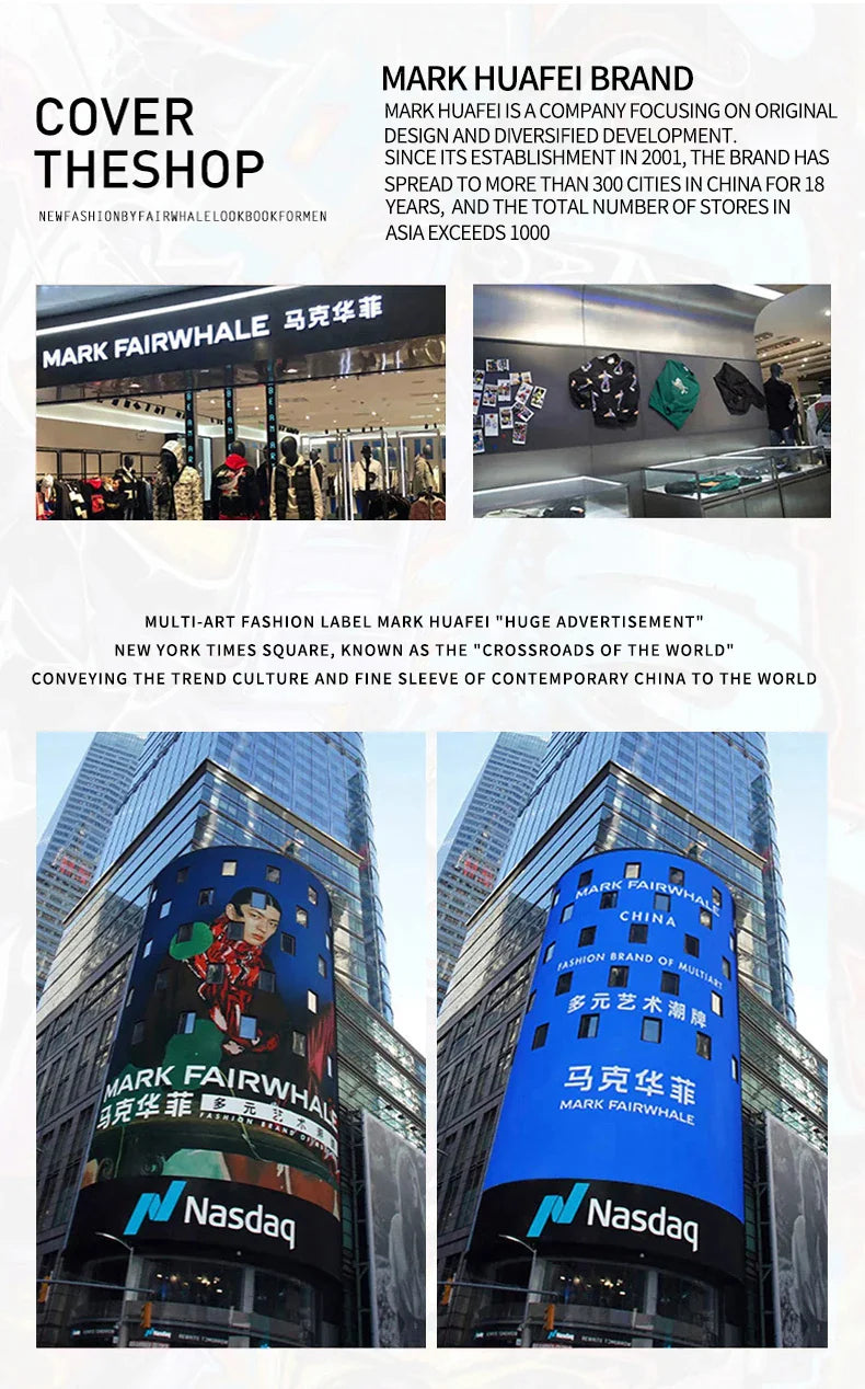 Mark Fairwhale Men’s Luxury Square Quartz Watch — Fashion Waterproof Military Leather Strap Wristwatch