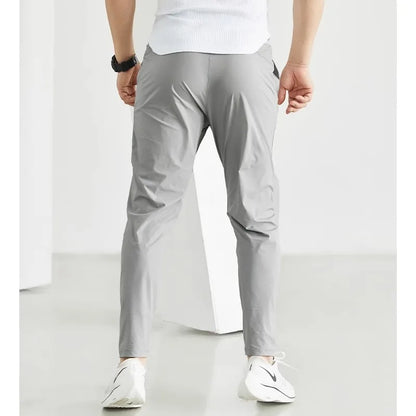 Men’s Quick-Dry Running Pants – Lightweight Jogging Sweatpants with Elastic Waist for Gym & Training
