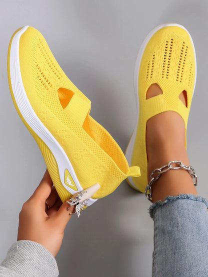 Spring Women's Sports Shoes – Breathable, Lightweight, Non-Slip, Wear-Resistant Casual Sneakers